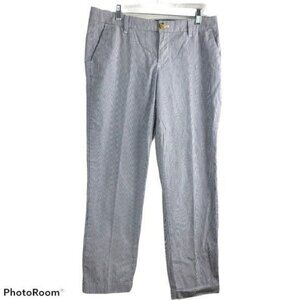 Tommy Hilfiger Gray Pinstripe Pants in 8
